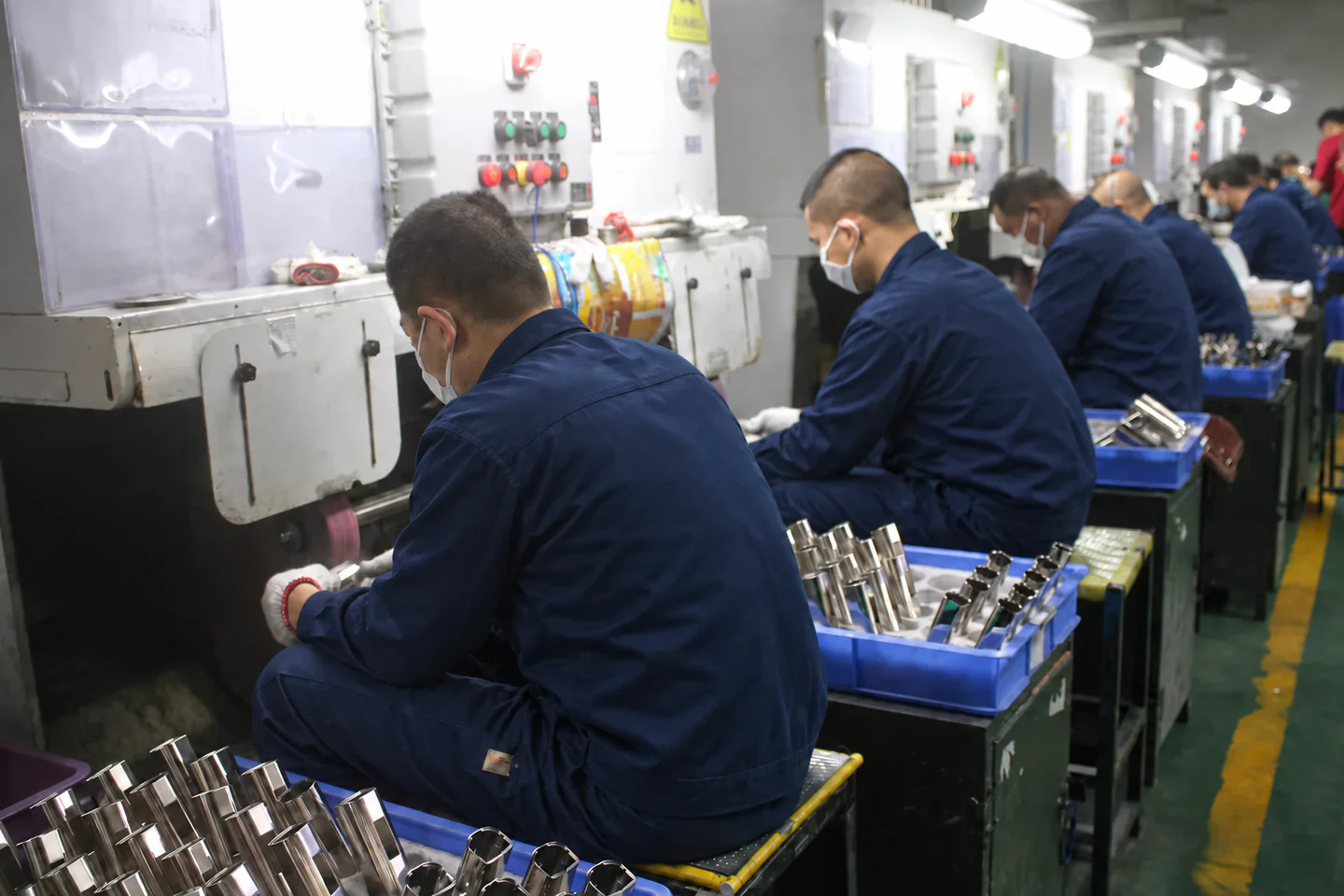 JLYPT finishing specialists processing metal components