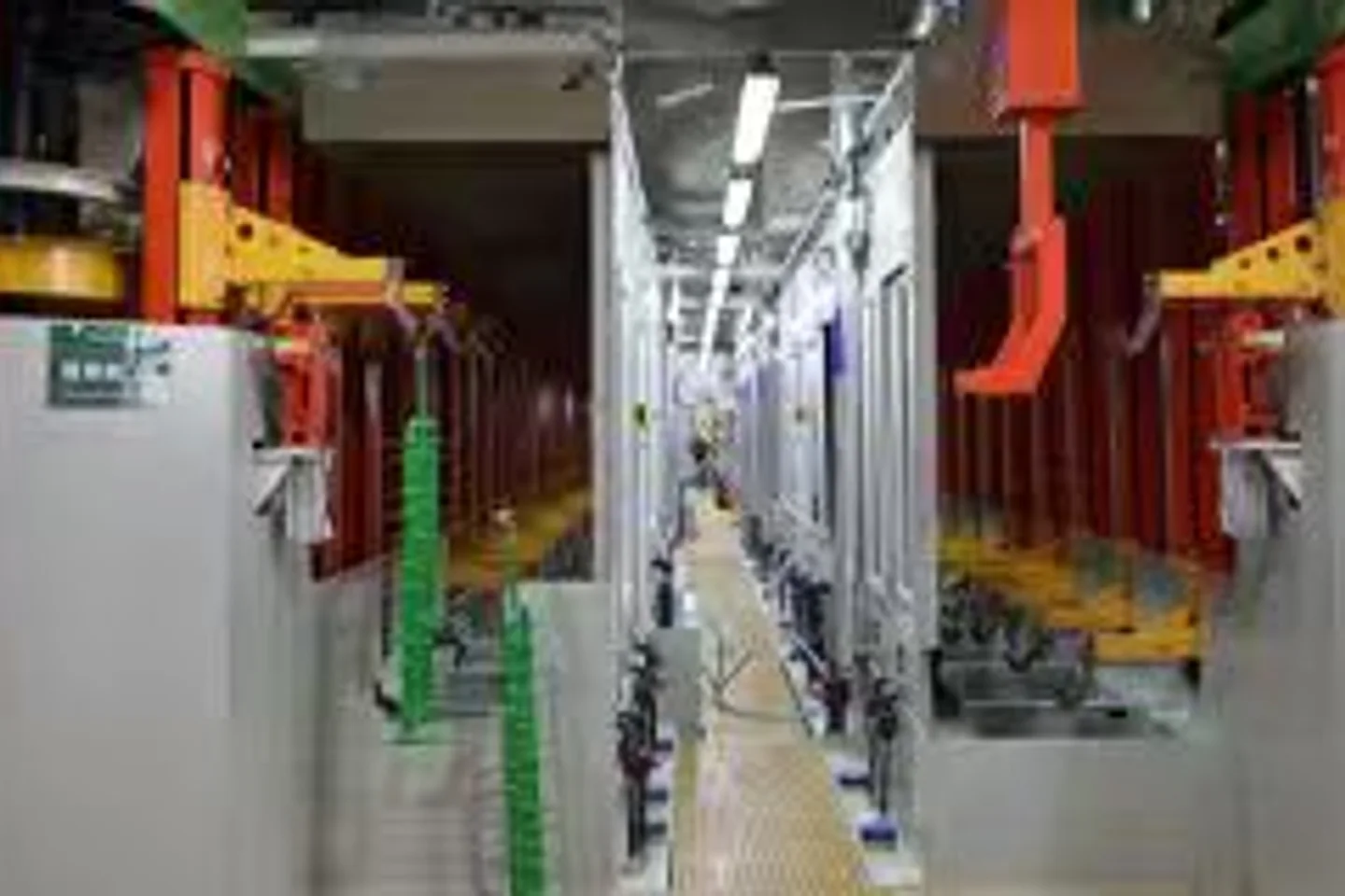 Controlled finishing process line