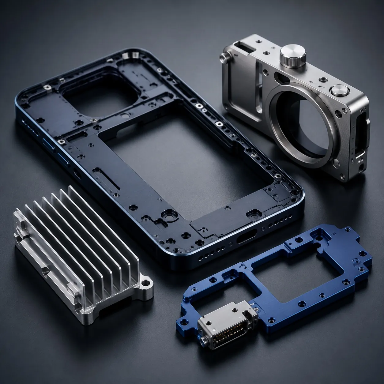 Anodized precision enclosure for electronics