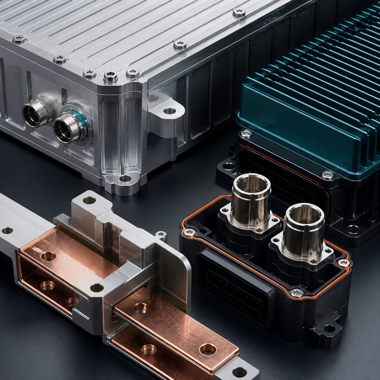 Finished components for energy and power systems