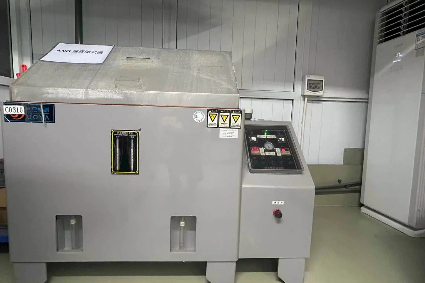 AASS salt spray test chamber