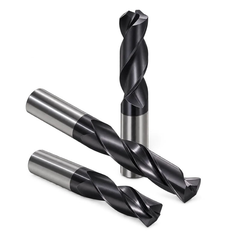 DLC coated precision drill bits